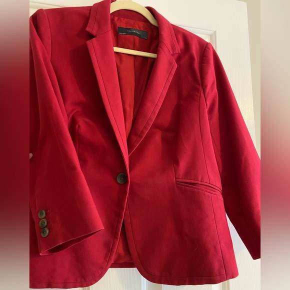 Red blazer - 3/4 length sleeve - Picture 5 of 5